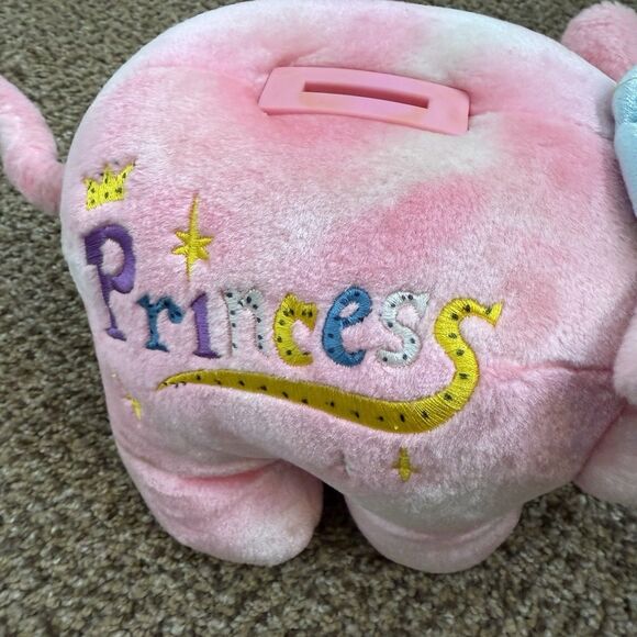 Dan Dee Piggy Bank Pink Princess Plush Stopper Collectors Choice - Picture 2 of 13